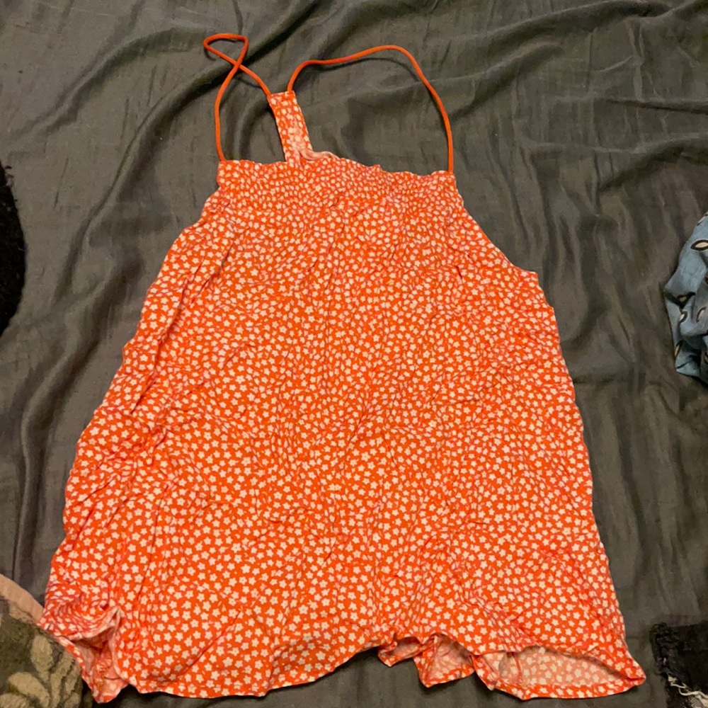 Floral woven cami